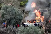 وكالة الصحافة اليمنية اخبار اليمن الان مستوطنون يهاجمون ويحرقون مركبتين ويخطون اخبار اليمن الان الحدث اليوم عاجل وكالة الصحافة اليمنية