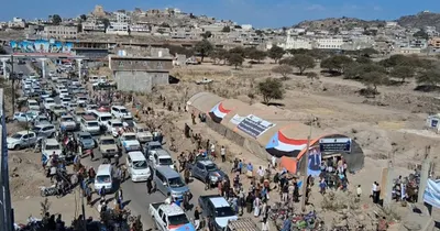 اخبار اليمن الان انتقالي الضالع مديرية الأزارق الاعتصام اخبار اليمن الان الحدث اليوم عاجل