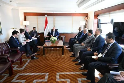 اخبار اليمن الان القيادة وعيدروس الزبيدي بالمبعوث الأمريكي اخبار اليمن الان الحدث اليوم عاجل