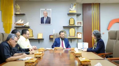 اخبار اليمن الان الدولة محافظ يستقبل السفيرة الفرنسية اخبار اليمن الان الحدث اليوم عاجل