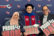 سام برس الكابتن جميل الطاهري ينال الدكتوراه من...