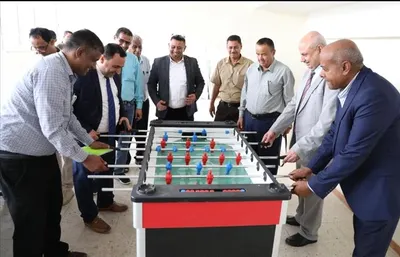 اخبار اليمن الان والرياضة التعليم يناقشان التعاون المشترك اخبار اليمن الان الحدث اليوم عاجل