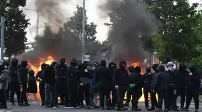 اخبار اليمن الان أيرلندا الشمالية تواجه احتجاجات حادثة اخبار اليمن الان الحدث اليوم عاجل