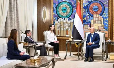 اخبار اليمن الان العليمي بالشراكة الولايات المتحدة المنطقة اخبار اليمن الان الحدث اليوم عاجل