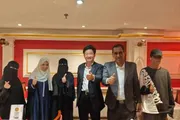 صحيفة المرصد اخبار اليمن الان الطالبتان وفاطمة اللغات تمثلان الثقافة اخبار اليمن الان الحدث اليوم عاجل صحيفة المرصد
