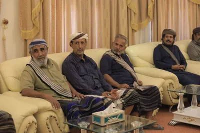 اخبار اليمن الان الكثيري يستقبل وجهاء قبيلة بسيئون اخبار اليمن الان الحدث اليوم عاجل