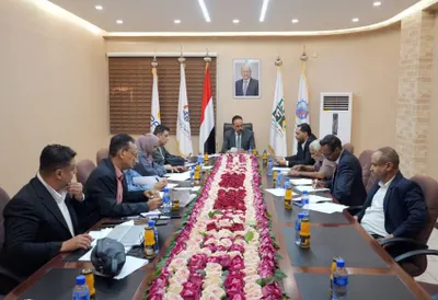 اخبار اليمن الان اجتماع والمشاريع تنفذها المؤسسة والجسور اخبار اليمن الان الحدث اليوم عاجل