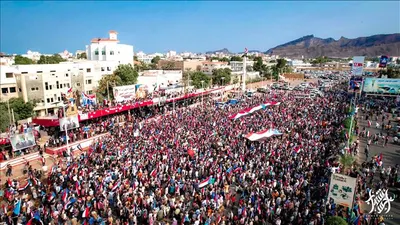 اخبار اليمن الان مشاهد مليونية الذكرى لتأسيس الجنوبي اخبار اليمن الان الحدث اليوم عاجل