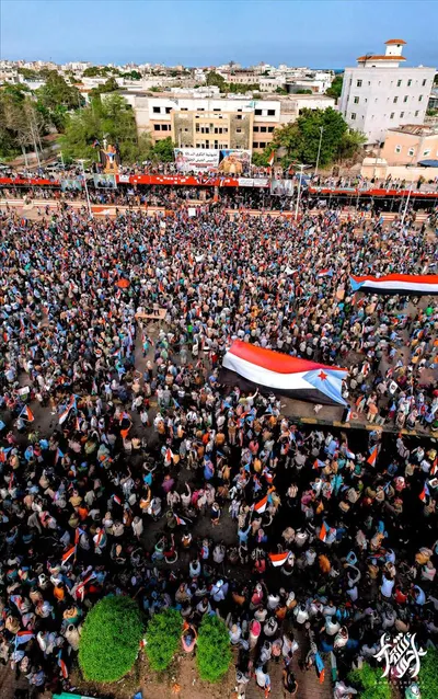 اخبار اليمن الان مشاهد مليونية الذكرى لتأسيس الجنوبي اخبار اليمن الان الحدث اليوم عاجل