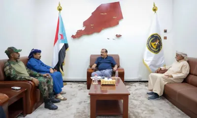 اخبار اليمن الان اللواء يستقبل الأعمال الشيخ المشجري اخبار اليمن الان الحدث اليوم عاجل