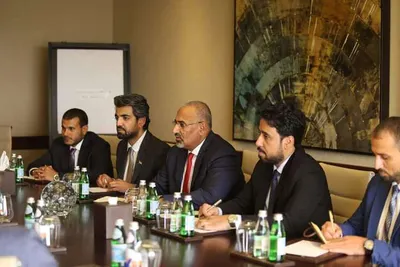 اخبار اليمن الان عيدروس الزبيدي المبعوث لمناقشة التطورات اخبار اليمن الان الحدث اليوم عاجل