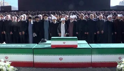 اخبار اليمن الان ملايين الإيرانيين الجنازة الشهيد الخامنئي اخبار اليمن الان الحدث اليوم عاجل