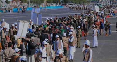 اخبار اليمن الان تتوافد الساحات المحافظات احتفاء المولد اخبار اليمن الان الحدث اليوم عاجل