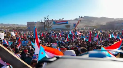 اخبار اليمن الان الحشود مليونية الثبات والصمود بالضالع اخبار اليمن الان الحدث اليوم عاجل