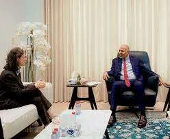 اخبار اليمن الان الزبيدي السفيرة الفرنسية مستجدات الإنساني اخبار اليمن الان الحدث اليوم عاجل