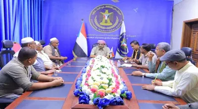 اخبار اليمن الان انتقالي حضرموت يناقش الترتيبات لإقامة اخبار اليمن الان الحدث اليوم عاجل