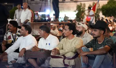 اخبار اليمن الان أمسية فنية الاعتصام المفتوح بالعاصمة اخبار اليمن الان الحدث اليوم عاجل