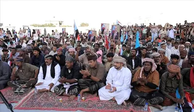 اخبار اليمن الان المهرة اعتصام الغيضة المفتوح جماهيرية اخبار اليمن الان الحدث اليوم عاجل