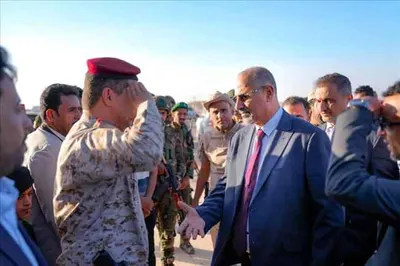 اخبار اليمن الان مراسم إستقبال الرئيس الزبيدي شبوة اخبار اليمن الان الحدث اليوم عاجل