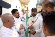 وكيل وزارة الاوقاف المساعد يتفقد اوضاع الحجاج في...