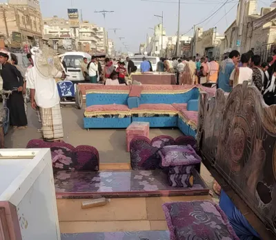 اخبار اليمن الان الأزمة المعيشية تدفع المواطنين منازلهم اخبار اليمن الان الحدث اليوم عاجل
