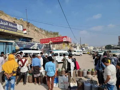 اخبار اليمن الان انفراج مؤقت أزمة الغاز اخبار اليمن الان الحدث اليوم عاجل