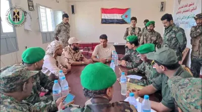 اخبار اليمن الان القيادة العامة للحزام الامني يتفقد اخبار اليمن الان الحدث اليوم عاجل