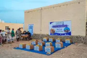 صدى الحقيقة اخبار اليمن الان توزيع غذائية أهالي جزيرة ميون اخبار اليمن الان الحدث اليوم عاجل صدى الحقيقة