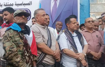 اخبار اليمن الان استجابة انتقالي جماهيري بالحوطة للمطالبة اخبار اليمن الان الحدث اليوم عاجل