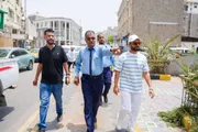 كريتر إسكاي اخبار اليمن الان تدشين مشروع إشارات المرور مديرية اخبار اليمن الان الحدث اليوم عاجل كريتر إسكاي