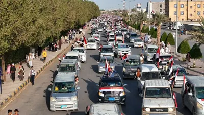 اخبار اليمن الان شوارعها بموكب سبتمبري احتفالا بالثورة اخبار اليمن الان الحدث اليوم عاجل