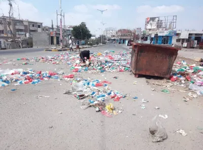 اخبار اليمن الان احتجاجات غاضبة لعمال النظافة أبين اخبار اليمن الان الحدث اليوم عاجل