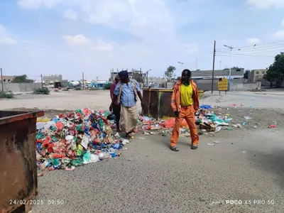 اخبار اليمن الان احتجاجات غاضبة لعمال النظافة أبين اخبار اليمن الان الحدث اليوم عاجل