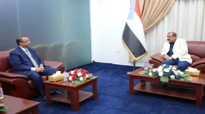 اخبار اليمن الان بريك يلتقي الشؤون الاجتماعية والعمل اخبار اليمن الان الحدث اليوم عاجل