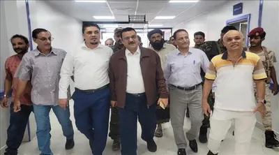 اخبار اليمن الان الداؤودي الحسيني يتفقدان الأعمال النهائية اخبار اليمن الان الحدث اليوم عاجل