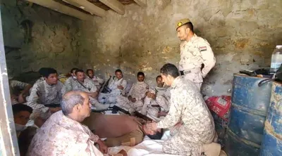 اخبار اليمن الان اللواء ميدانية الإسعافات الأولية المقاتلين اخبار اليمن الان الحدث اليوم عاجل