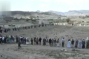 صحيفة الثورة صنعاء اخبار اليمن الان ووقفة حاشدة سنحان تأكيدا الجهوزية اخبار اليمن الان الحدث اليوم عاجل صحيفة الثورة صنعاء