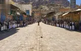 صحيفة الثورة صنعاء اخبار اليمن الان المحويت جماهيرية تنديدا باستمرار الصهيوني اخبار اليمن الان الحدث اليوم عاجل صحيفة الثورة صنعاء