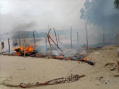 اخبار اليمن الان الألعاب النارية تحرق خيمة أبين اخبار اليمن الان الحدث اليوم عاجل