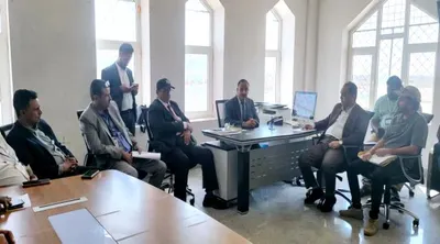 اخبار اليمن الان النقل يتفقد العمل الدولي بأرخبيل اخبار اليمن الان الحدث اليوم عاجل