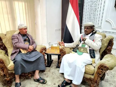 اخبار اليمن الان الفريق السامعي يلتقي النواب الجماعي اخبار اليمن الان الحدث اليوم عاجل