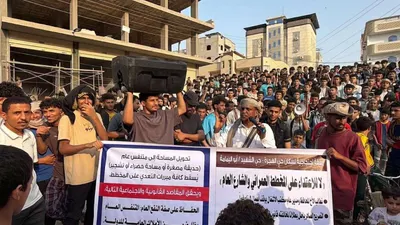 اخبار اليمن الان أهالي الهجرة يحتجون لتحويل المتنفس اخبار اليمن الان الحدث اليوم عاجل