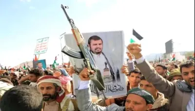 اخبار اليمن الان مليشيا المسيرات المناهضة لإسرائيل لزعيمها اخبار اليمن الان الحدث اليوم عاجل