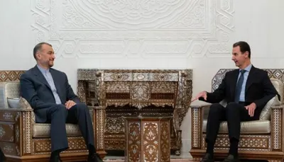 اخبار اليمن الان الرئيس السوري يستقبل اللهيان دمشق اخبار اليمن الان الحدث اليوم عاجل