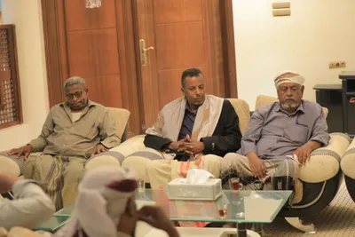 اخبار اليمن الان الكثيري يلتقي وأعيان والبحرية حضرموت اخبار اليمن الان الحدث اليوم عاجل