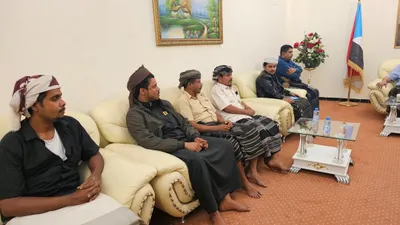 اخبار اليمن الان الكثيري يلتقي قبائل المشقاص بحضرموت اخبار اليمن الان الحدث اليوم عاجل