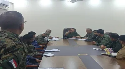 اخبار اليمن الان اجتماع لتقييم الأداء وتعزيز الرقابة اخبار اليمن الان الحدث اليوم عاجل