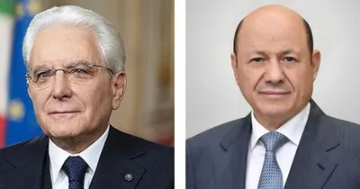 اخبار اليمن الان القيادة الرئاسي الرئيس الايطالي بمناسبة اخبار اليمن الان الحدث اليوم عاجل