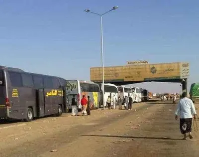 اخبار اليمن الان تراجع الازدحام منفذ الوديعة الحدودي اخبار اليمن الان الحدث اليوم عاجل