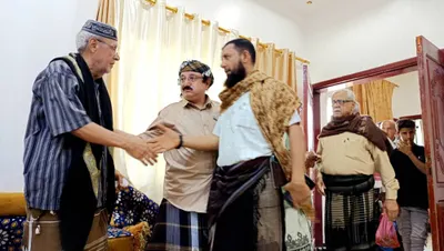 اخبار اليمن الان قيادات سياسية وعسكرية العزاء للسفير اخبار اليمن الان الحدث اليوم عاجل